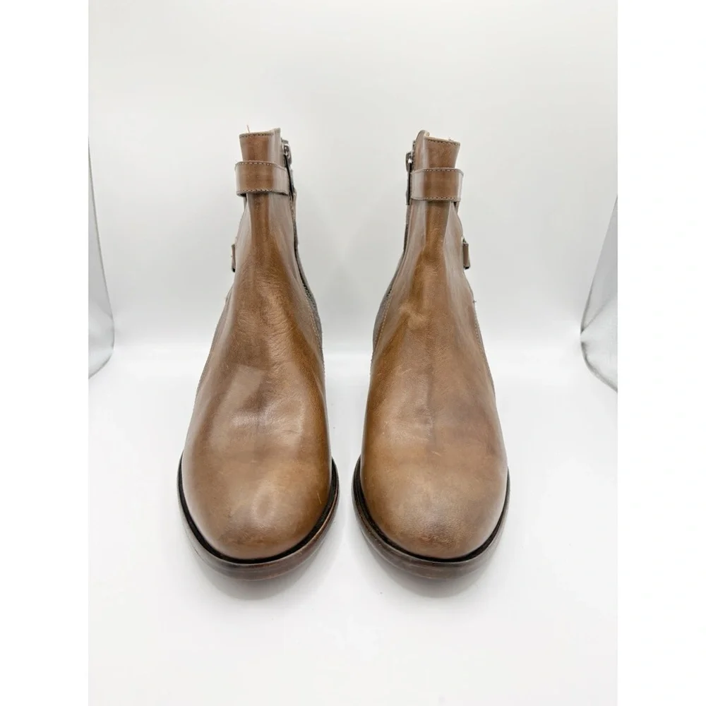 The‎ Frye Company Leather and Suede Ankle Booties
